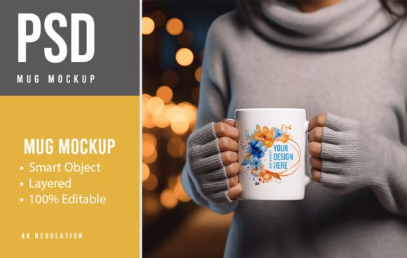 Download PSD Mug Mockup - Mug mockup Collection