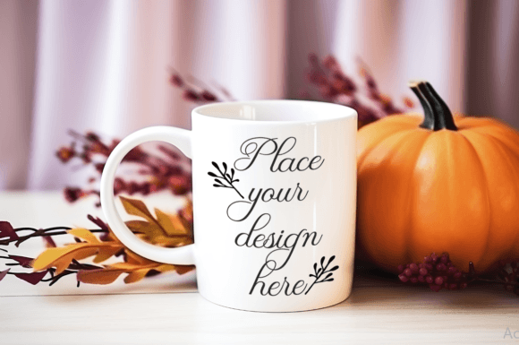 Download Rustic Halloween Fall 11oz Mug Mockup - Mug mockup Collection