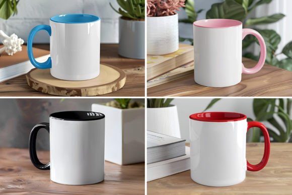 Download Coffee Mug Mockup Bundle, Colorful - Mug mockup Collection