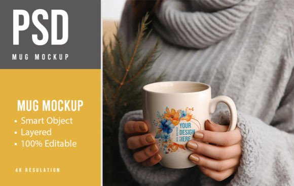 Download PSD Mug Mockup - Mug mockup Collection
