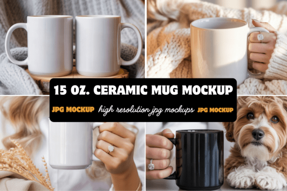 Download 15 Oz. Coffee Mug Mockups - Mug mockup Collection