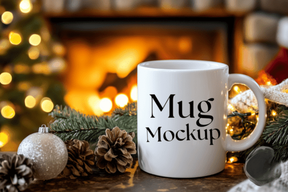 Download Christmas White Mug Mockup - Mug mockup Collection